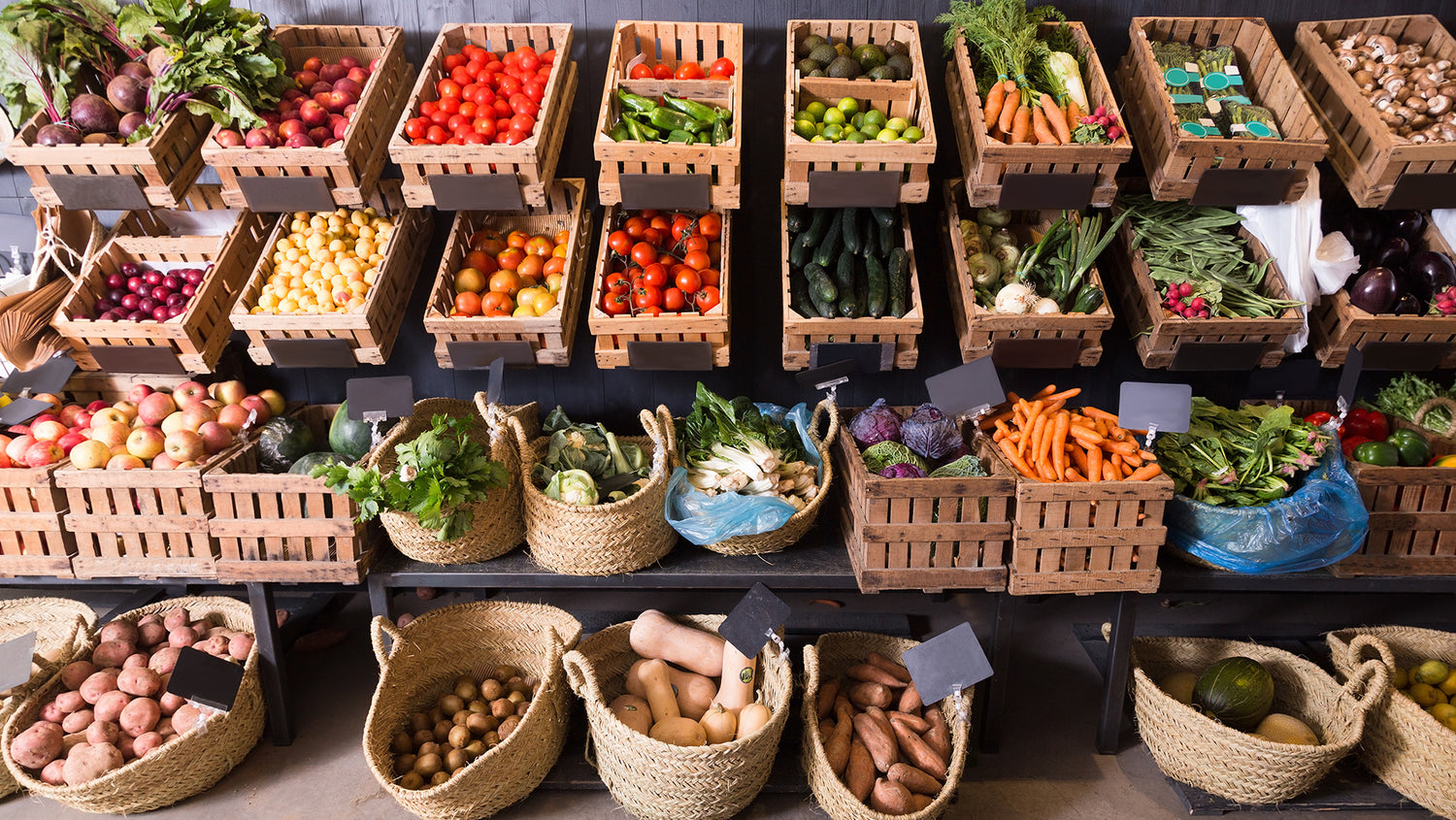 A Market Place For Vegetables
